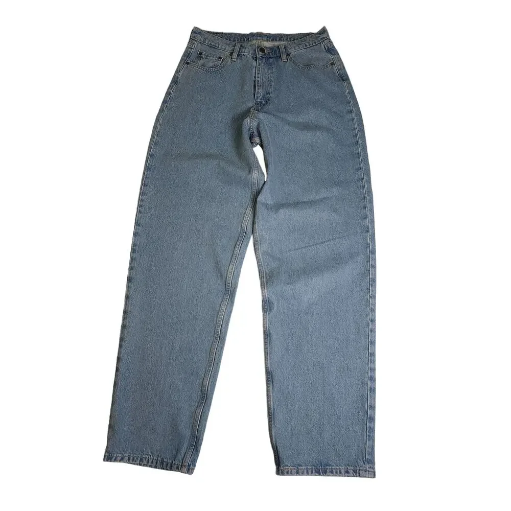 Levi's Skateboarding Super Baggy Jeans Low Stretch Medium Wash Size 30